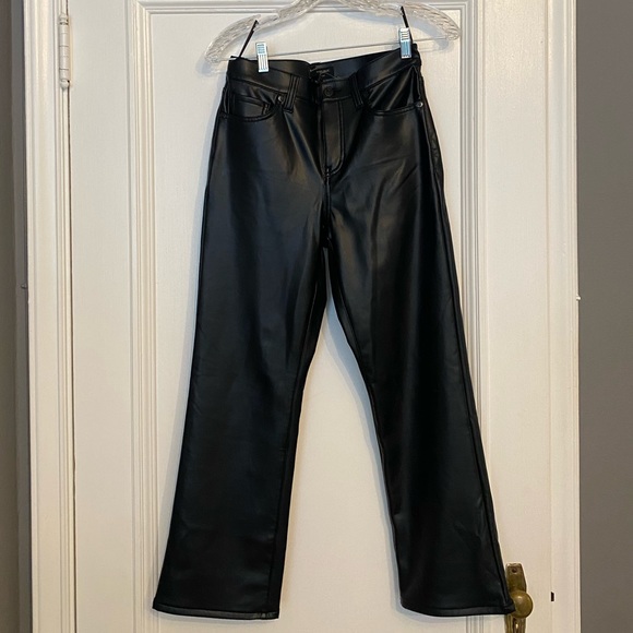 NWT Banana Republic Cropped Leather Pants - Picture 5 of 5